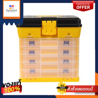 TOOL กล่องเก็บอุปกรณ์ DIY MATALL HL3120-A 5 ชั้น สีดำ/เหลืองTOOL STORAGE BOX DIY MATALL HL3120-A 5-TIER BLACK/YELLOW