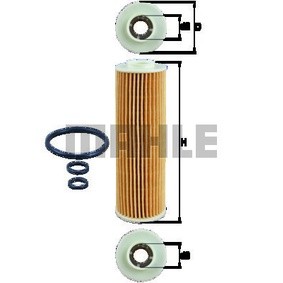 กรองเครื่อง BENZ C-CLASS W204 C180 C200 C250 2007- E-CLASS W212 E200 E250 2009- SLK R172 2011- CGI M271 MAHLE