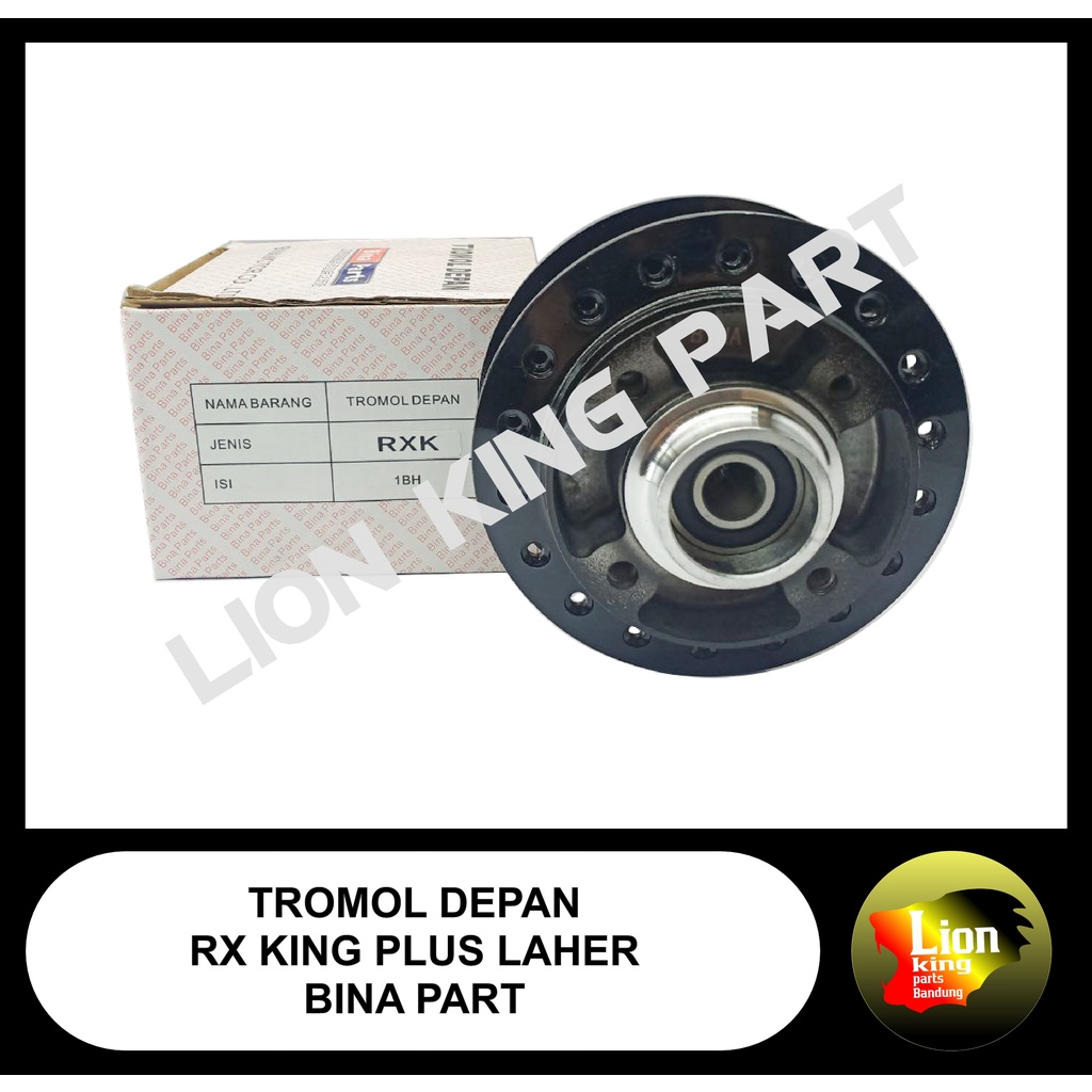 RX KING RXKING FRONT DRUM PLUS แบริ่งสีดํา BINA PART