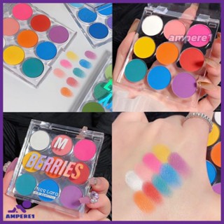 9 Color Eye Shadow Palette Blue-Green Fresh Retro Olive Green Shimmer Matte Pearlescent Eye Shadow -AME1