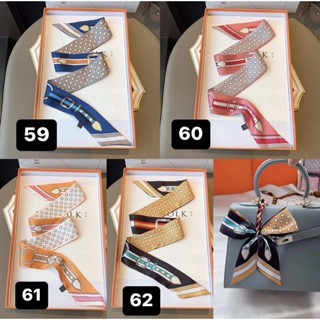 ผ้าพันกระเป๋า Twiily silk รีวิวเพียบ สีไม่ตกนะคะ