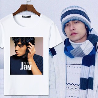 Jay Chou JAY เสื้อยืดแขนสั้น พิมพ์ลายอัลบั้มดาว สําหรับผู้ชาย และผู้หญิง 6.1_03