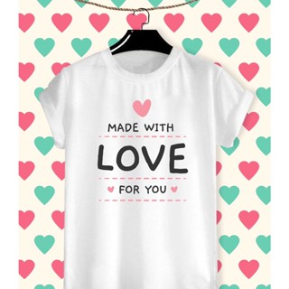 เสื้อยืดลาย วาเลนไทน์ Happy Valentine Day Hello My Love