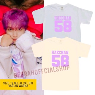 เสื้อยืด พิมพ์ลาย nct dream Candy HAECHAN 58 สีม่วง สไตล์เกาหลี_09