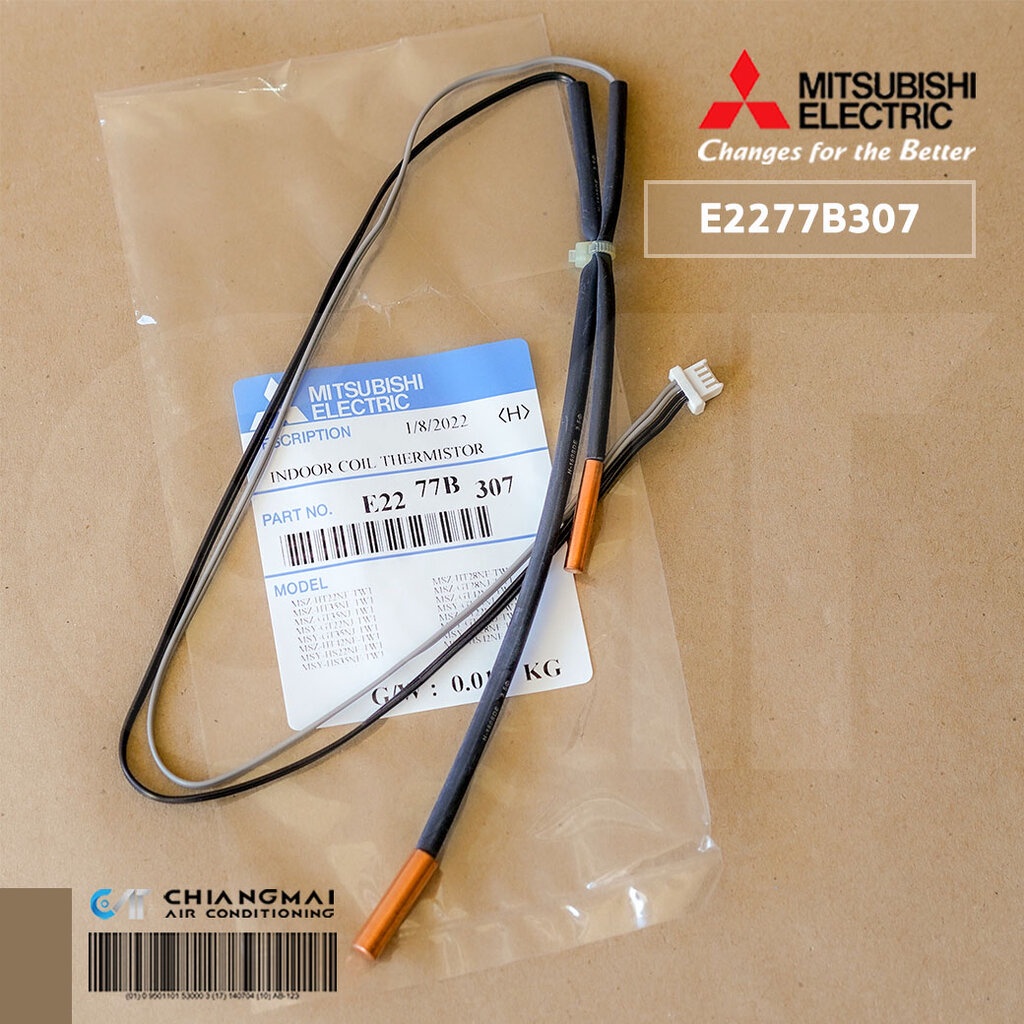 E2277B307 เซ็นเซอร์แอร์ Mitsubishi Electric เซ็นเซอร์แอร์มิตซูบิชิ เซ็นเซอร์น้ำแข็ง (INDOOR COIL THE