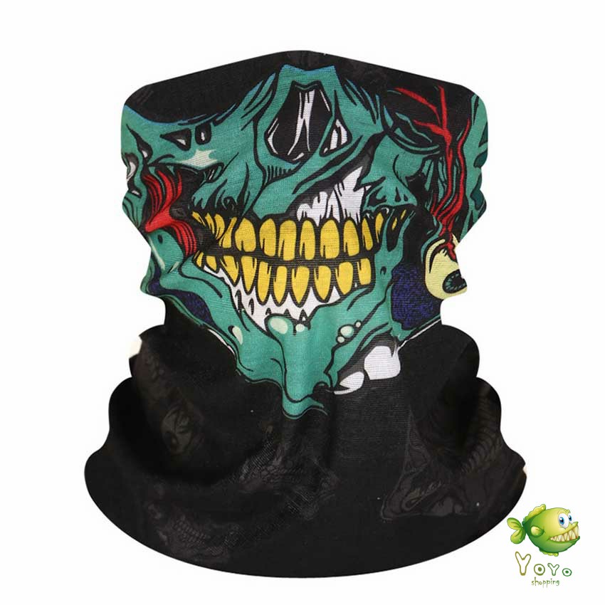 YOYO ผ้าบัฟกันฝุ่น โพกหัว ผ้าปิดหน้า กันแดด เลือกลายได้ แดด UV  Magic turban - รูปที่ 6