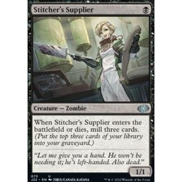 Stitchers Supplierการ์ด Magic The Gathering ของแท้จากชุด Jumpstart 2022