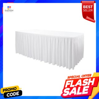 Table ผ้าคลุมโต๊ะสัมมนา KASSA HOTEL รุ่น 60TK-120 ขนาด 120 x 60 x 75 ซม. สีขาวSeminar Table Cover KASSA HOTEL Model 60TK