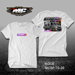 เสื้อยืด พิมพ์ลาย Mc Daihatsu Grandmax Pickup Racing MCSP.TS20 ดัดแปลง สําหรับรถยนต์