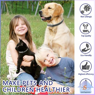 ปลอกคอกันกำจัดเห็บหมัด ปลอกคอกันเห็บหมัด พร้อมส่ง Pet insect repellent collar