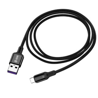 Cable USB To Type-C (1M,CAB-CA002-1M-BK) SGEAR Black