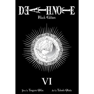 Death Note Black Edition เล่ม 1-6 ฉบับภาษาอังกฤษ 𓍯