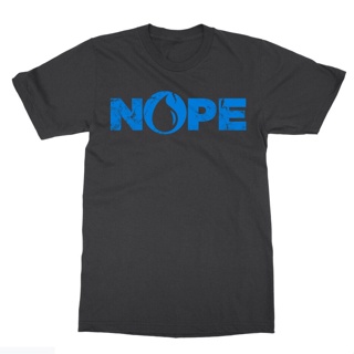 ใหม่ เสื้อยืดลําลอง แขนสั้น พิมพ์ลายตลก Nope Blue Magic Control Final Fantasy Mtg Rpg Gamer แฟชั่นสําหรับผู้ชาย