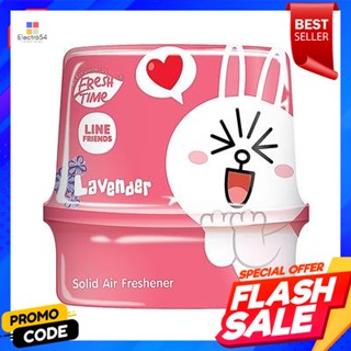 TIME เจลหอม FRESH TIME กลิ่นลาเวนเดอร์ ขนาด 180 กรัมFRESH TIME scented gel, lavender scent, size 180 g.