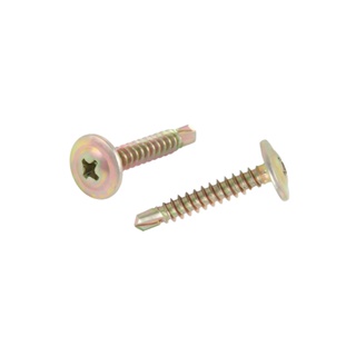 SELF-DRILLING สกรูปลายสว่านหัวเวเฟอร์ FITT 8X1 นิ้ว 20 ตัวSELF-DRILLING WAFER-HEAD SCREW FITT 8X1" 20EA