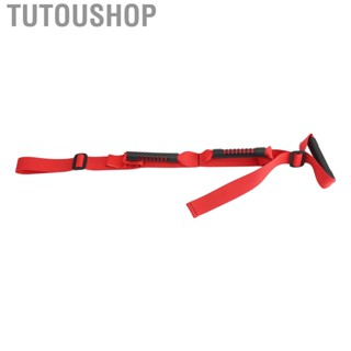 Tutoushop Leg Lifter Strap Long Multi Loop Adjustable Elderly Mobility Aids for Wheelchair Car Physical Therapy