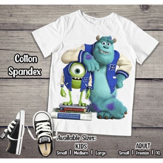 MONSTERS INC.  MONSTERS UNIVERSITY SHIRT TSHIRT FOR KIDS AND ADULT l MONSTERS INC SHIRT