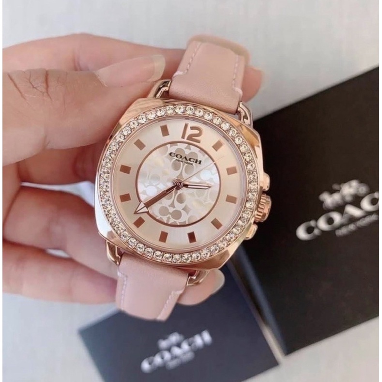 coach women's mini boyfriend watch