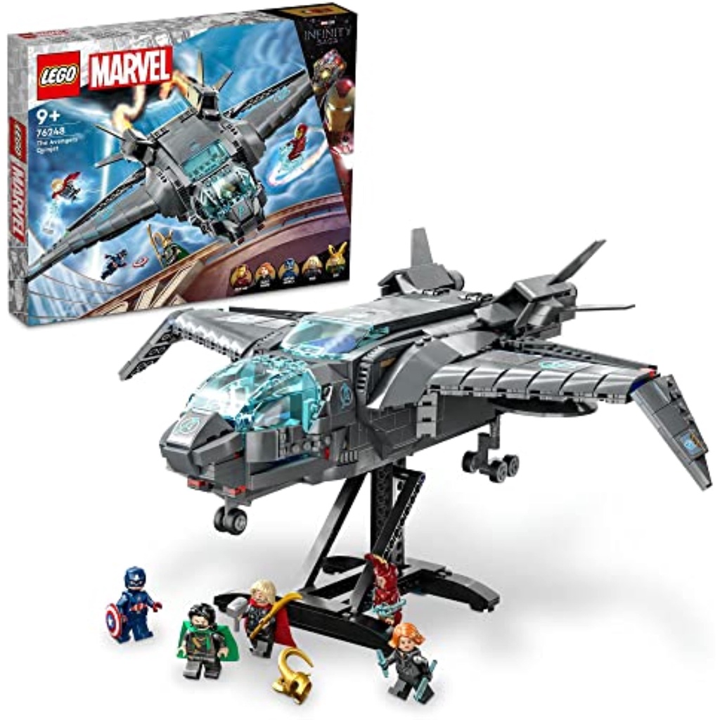 LEGO Super Heroes Marvel Avengers Quinjet 76248 Toy Block Present American Comic Mom Super Hero Airplane Hikokoki Movie Boys 9 years old