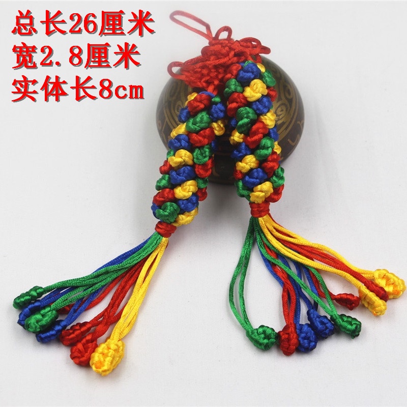 ✆✥☞✚❉เพชร Knot Charm ทิเบตทอมือกระเป๋าเครื่องประดับ Gesang ดอกไม้มงคล Knot รถแขวน Lhasa การจัดส่ง Bo