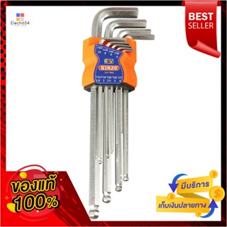 HEX ประแจหกเหลี่ยม KINZO VR91262 9 ชิ้น/ชุดHEX KEY SET KINZO VR91262 9EA/SET