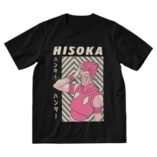 Men Tshirts Harajuku Hunter X Hunter T-Shirts Fashion T Shirts Short Sleeve Funny Hisoka Morow Tshirt 100% Cotton T_05