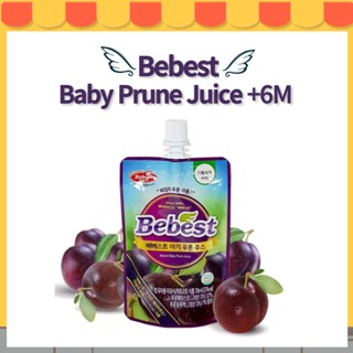 【Bebest】ลูกพรุนน้ําผลไม้ 100% Taylor Farm Prunes 70 มล. +6 ม. สไตล์เกาหลี สําหรับเด็ก