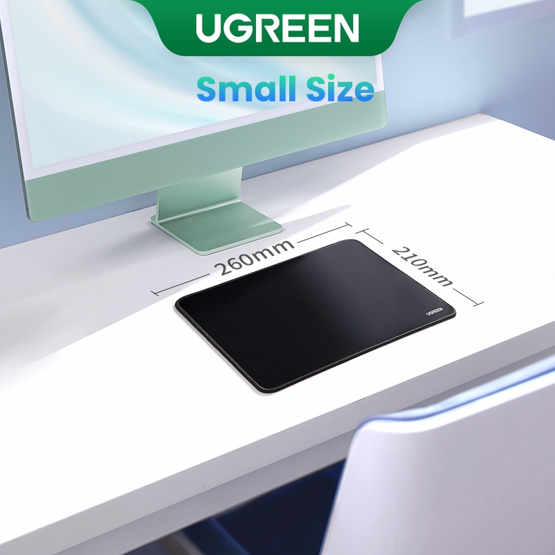 Ugreen แผ่นรองเมาส์ หนา 4 มม. / 2 มม. สีดํา สําหรับคอมพิวเตอร์ เล่นเกม