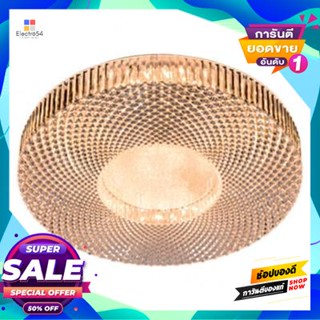 with โคมไฟเพดานพร้อมรีโมต LED 48 W Tri-Color LUZINO รุ่น PP-0694-500-SJS(CL)/Remote ขนาด 50 x 50 x 8 ซม.Ceiling Lamp wit