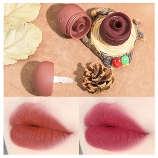 Novo Lipstick Matte Lip Clay New Velvet-hazy Dual-Use Cheek &amp; Lip More Pigment Soft Smooth Lipstick Makeup