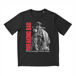 เสื้อยืดแขนสั้น เสื้อยืดแขนสั้น พิมพ์ลายภาพยนตร์ Breaking Bad VINTAGE RAP สําหรับผู้ชาย และผู้หญิงS-5XL