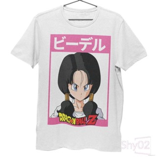  พร้อมส่ง เสื้อยืด Unisex รุ่น บีเดล Videl Edition T-Shirt ดราก้อนบอลแซด Dragon Ball Z สวยใส่สบายแบรนด์ SHY 100%cot_04