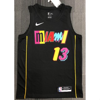 ขายดี 【ขายดี】เสื้อกีฬาบาสเก็ตบอล NBA jersey Miami Heat No.14 2022 season black city edition ABnopg54OCbajf27 8 แบบ