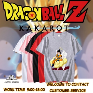 เสื้อสาวอวบ Dragon Ball Kame Sennin เสื้อเบลาส์ เสื้อยืดเท่ oversize เสื้อยืดสีขาวผู้หญิง เสื้อคู่รัก_04