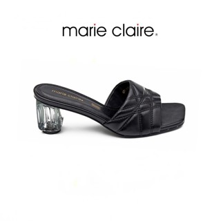 Bata บาจา ยี่ห้อ Marie Claire รองเท้าส้นสูงแบบสวม สูง 2.5 นิ้ว สำหรับผู้หญิง รุ่น Lalise สีดำ 6706205