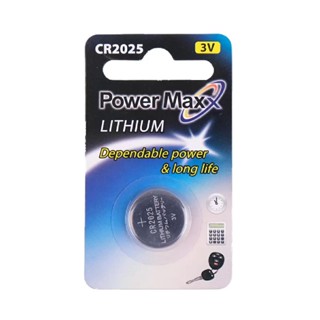 MODERNHOME POWER MAX ถ่านแบบกระดุมลิเที่ยม รุ่น CR2025 ถ่านนาฬิกา ถ่านกระดุม