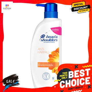 Heads &amp; Shoulder(เฮดแอนด์โชว์เดอร์) Head &amp; Shoulders เฮดแอนด์โชว์เดอร์ แชมพูขจัดรังแค สูตรแอนตี้-แฮร์ฟอล 450 มล. Head &amp;