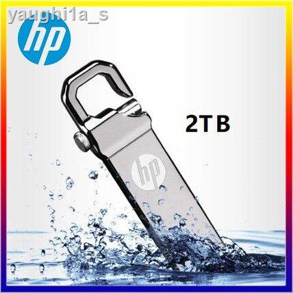 【จัดส่ง 2 วัน】hp 2TB USB 3.0 Flash Drive Pendrive High Speed Flash Disk แฟลชไดรฟ์โลหะ ความเร็วสูง กันน้ำ flashdrive แฟลช