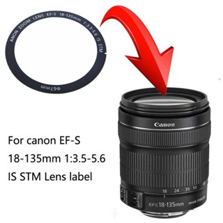 ใหม่ ฉลากแหวนแรงดันเลนส์ด้านหน้า สําหรับ Canon EF-S 18-135 มม. 1:3.5-5.6 IS USM และ 18-135 มม.