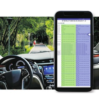 Edb* OBD2 เครื่องสแกนเนอร์วินิจฉัยบลูทูธ Odb2 OBD II สําหรับตรวจสอบเครื่องยนต์