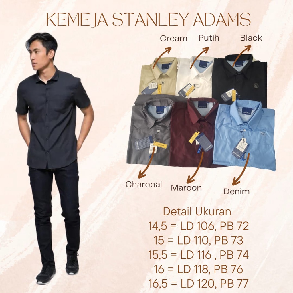 เสื้อเชิ้ต Stanley ADAMS