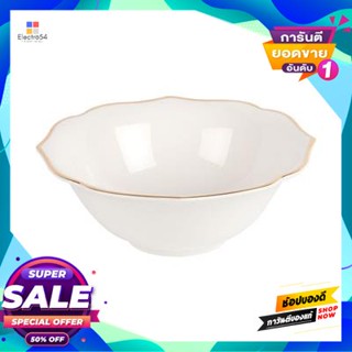 Bone ชามแกงไฟน์โบน Royal Bone China รุ่น Bagolinu2722 ขนาด 7.5 นิ้ว สีขาวfine Bone Curry Bowl Royal Bone China Bagolinu2