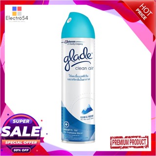 AIR สเปรย์ปรับอากาศ GLADE 320ml CLEAN FRESHAIR FRESHENER SPRAY GLADE CLEAN AIR 320ML CLEAN FRESH