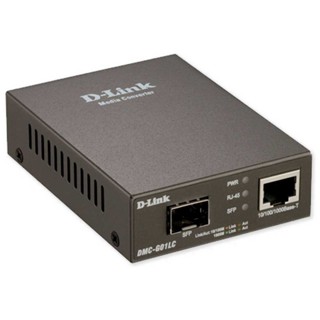 D-Link(ดีลิ้งค์) SFP Media Converter DMC-G01LC | 10/100/1000Mbps to SFP Media Converter Fiber Type