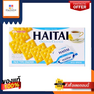 และแครกเกอร์HaitaiOriginal ขนาดแคร็กเกอร์รสดั้งเดิม172 กรัมบิสกิตคุกกี้และแครกเกอร์Haitai CrackerOriginal g 172