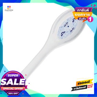 Medium ช้อนกลางเมลามีน ลายบลูพอร์ต Vanda รุ่น Sp 937 สีน้ำเงิน - ขาวmelamine Medium Spoon Blue Port Vanda Model Sp 937 B