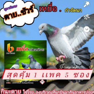 เหยื่อกำจัดนก..สูตรใหม่..เพียงโรยเหยื่อลงตรงที่นกชอบบินลงมาหากิน