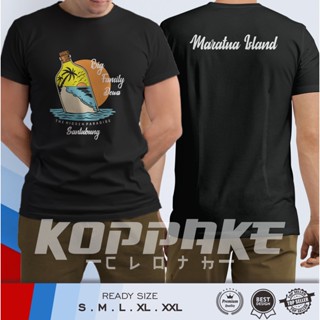 เสื้อยืด พิมพ์ลาย Maratua Island The Hidden Paradise