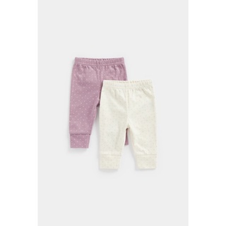 Mothercare Bow Leggings - 2 Pack CC559 กางเกงเลกกิ้ง