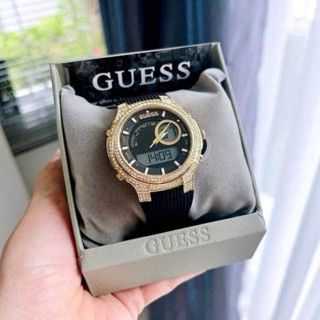 ❤️มาใหม่ค่ะ สวยมาก NEW Guess นาฬิกาข้อมือผู้หญิง 2 ระบบ เข็มและ Digital